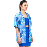 3D Printed Shirt _ Blue