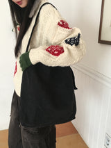 Cutem ビンテージノルディックツイストヘビーニット