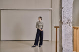 ドレープジャージートップス/DRAPE JERSEY TOP_KHAKI