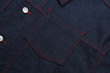 スティッチデニムトラッカージャケット / STITCH DENIM TRUCKER JACKET_BLUE