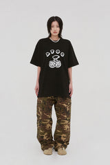 Cherry Bear Tee_Black (6699065147510)