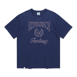 UNIVERSITY EMB SS TEE NAVY(CV2CMUT516A) (6691456385142)