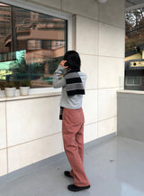 ドライローズセミワイドパンツ