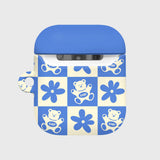 CHECK BABA-BLUE/IVORY(AIR PODS-HARD) (6613162557558)