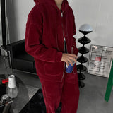 Perfect Velour Hood Zip Up (3color)