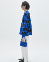 Lettering Pattern Knit Top(3 color) (6596178313334)