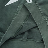 [24SS] STAR AE LOGO PIGMENT WASHING HOODIE GREEEN