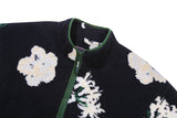 ワイルドフラワーフリースジャケット / WILD FLOWER FLEECE JACKET_NAVY
