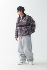 ロゴコットンスーパーワイドパンツ / BSR2223FWPT004 LOGO COTTON SUPER WIDE PANTS CEMENT GRAY