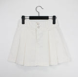ノーナットプリーツスカート / no.6173 No Nut Pleated Skirt (2color)