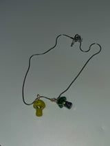 Trippy mushroom necklace.03 (8color)