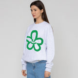 ビッグ フラワー スマイル スプレー スウェットシャツ / Big Flower Smile Spray Sweatshirt