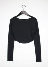 ホットクロップロングスリーブTシャツ/Hot Crop Long Sleeve T-shirt (4color)