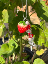 ストロベリーレッドキーリング / MADE strawberry red Keyring