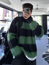 cander loosefit strip knit