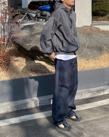 アクとノンフェードワイドデニムジーンズ / act non-fade wide denim jeans 3color