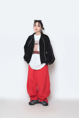 ナイロンヘムスナップパンツ