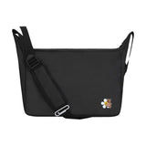 フラワーベア刺繡クロスカーブメッセンジャーバッグ / Flower Bear Embroidery Cross Curved Messenger Bag
