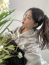 ナッピングシャーリングクロップドフーディ / Napping Shirring Cropped Hoodie