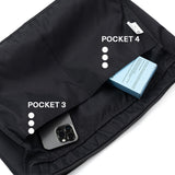 Ark Messenger Bag (Crease Black)