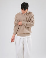 Vカラーメッシュニット/V collar mesh knit 5color