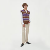 CASHLIKE BLENDED KNIT VEST_PURPLE (6610824691830)