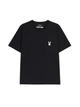MOON BUNNY T-SHIRT BLACK (6586882687094)