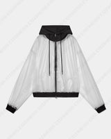 プラスティックミックスジップアップ / OWN Plastic Mix Zip-Up (2 colors)
