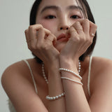 5mm パールブレスレット / 5mm pearl bracelet (S size)