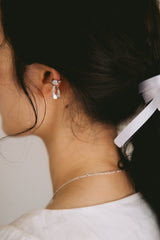 [MADE] Strap ear-cuff (silver)