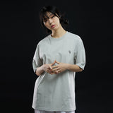 オーバーフィットマシュマロポイントショートスリーブT/OVERFIT MARSHMALLOW POINT SHORT-SLEEVED T-LIGHT GRAY