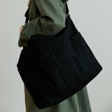 ユニセックスカンバスバッグ/unisex canvas bag black