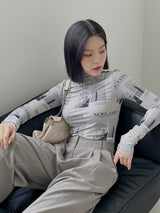 シルキー マガジン ポーラー Tシャツ / Silky Magazine Polar T-shirt (2color)