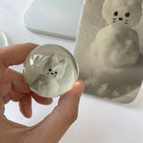 Snow Cat Phone Case Bead Tok Set 