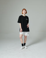Flower T-shirts (Black) (6555214676086)