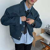 ASCLO Denim Crop Blouson (3color)