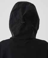 ANORAK TWO-TONE HOODIE (BLACK)