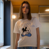 バニークラブTシャツ / BUNNY CLUB TEE_WHITE