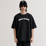 RE:ON LOGO T-SHIRT (BLACK)