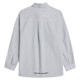 スペースプリンティングストライプTシャツ / SPACE PRINTING STRIPE SHIRT (4507719827574)