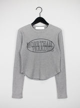 モアワッフルTシャツ/More Waffle T-shirt (2color)