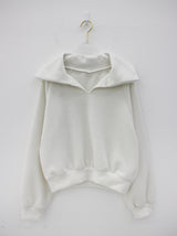 オーバーネックスウェットシャツ/over neck sweatshirt (4color)