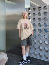 VENTIQUE Bear Lightning T-shirt 6color