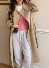 [SHOPPERMADE]ベルギーダブルトレンチコート(3color)