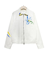 [Hand print]ローカルフラワージャケット (2 color)