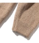 ウールソフトモヘアオーバーサイズニット/WOOL SOFT MOHAIR OVERSIZED KNIT