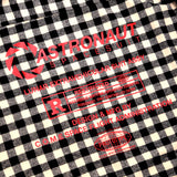 [UNISEX] Oversized Drawstring Checked Shirt (BLACK) (6655762858102)