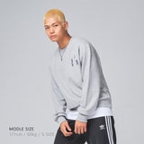 ベーシックロゴクルーネック / Basic Logo Crew Neck Gray (4561791451254)