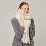 Baisc Big Muffler _ Ivory