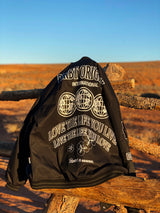 ロゴパッチバーシティジャケット/BSR2223FWJK020 DFR LOGO PATCH VARSITY JACKET BLACK